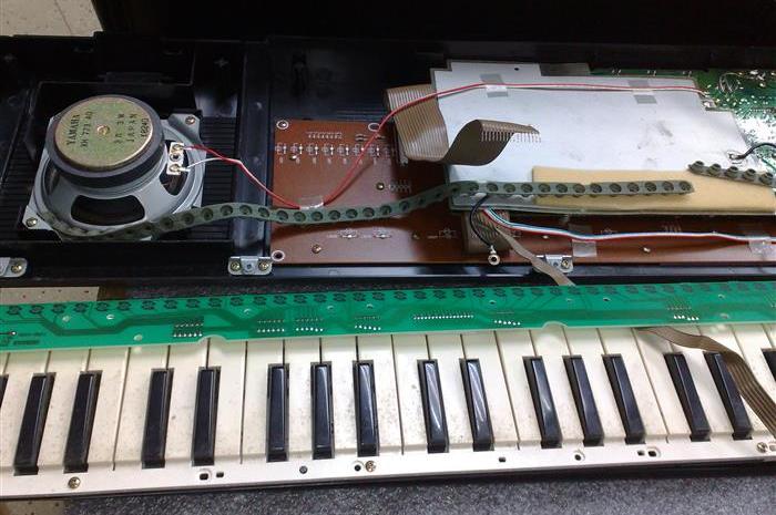 Yamaha PSS-51 Disassembly and Repair Pictures | keyboardservis.cz