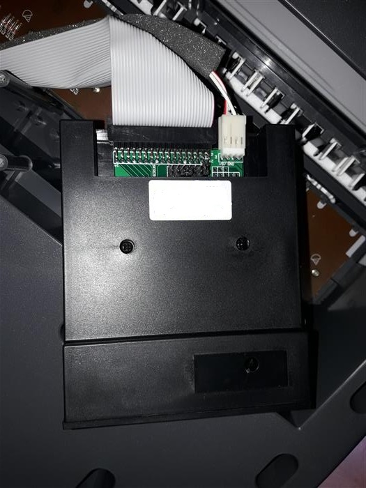 Casio WK-3500 disassembly / repair pictures; Floppy to USB